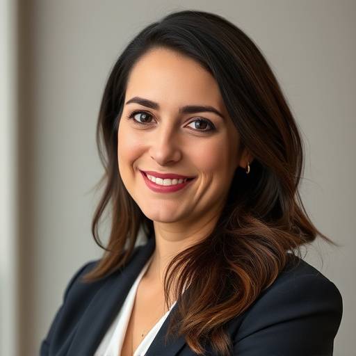 Retrato de Sofía Martínez, Asesora Financiera de Auto Elite Madrid.